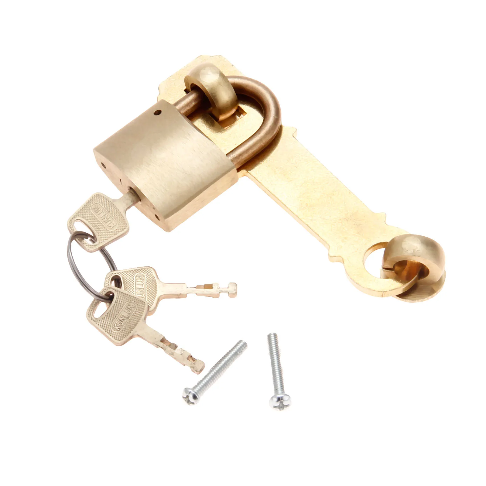 DRELD медная фурнитура для мебели латунная деревянная коробка шкафа защелка с