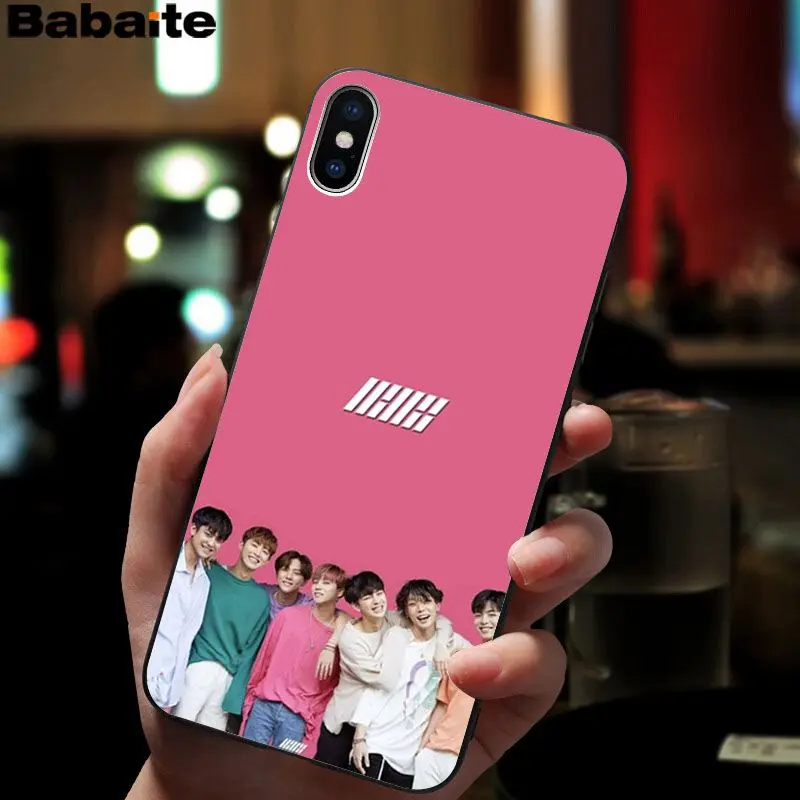 A8 Babaite Ikon KPOP Бобби Б. Мягкий силиконовый чехол из ТПУ для телефона чехол для iPhone 8 7 6 6S Plus 5 5S SE XR X XS MAX Coque Shell - Цвет: A8