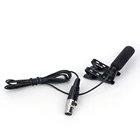 Звукопоглощающие устройства на большие расстояния! Профессиональный 4-контактный конденсаторный мини-микрофон с отворотом для беспроводного передатчика SHURE Mini 4-контактный XLR