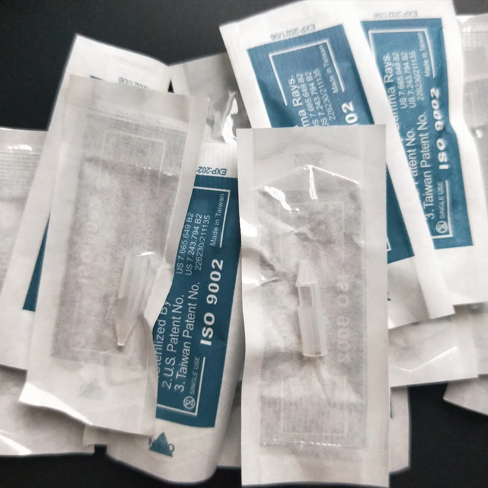 100Pcs Независимый посылка Универсальный крест рот колпачки для игл обоих