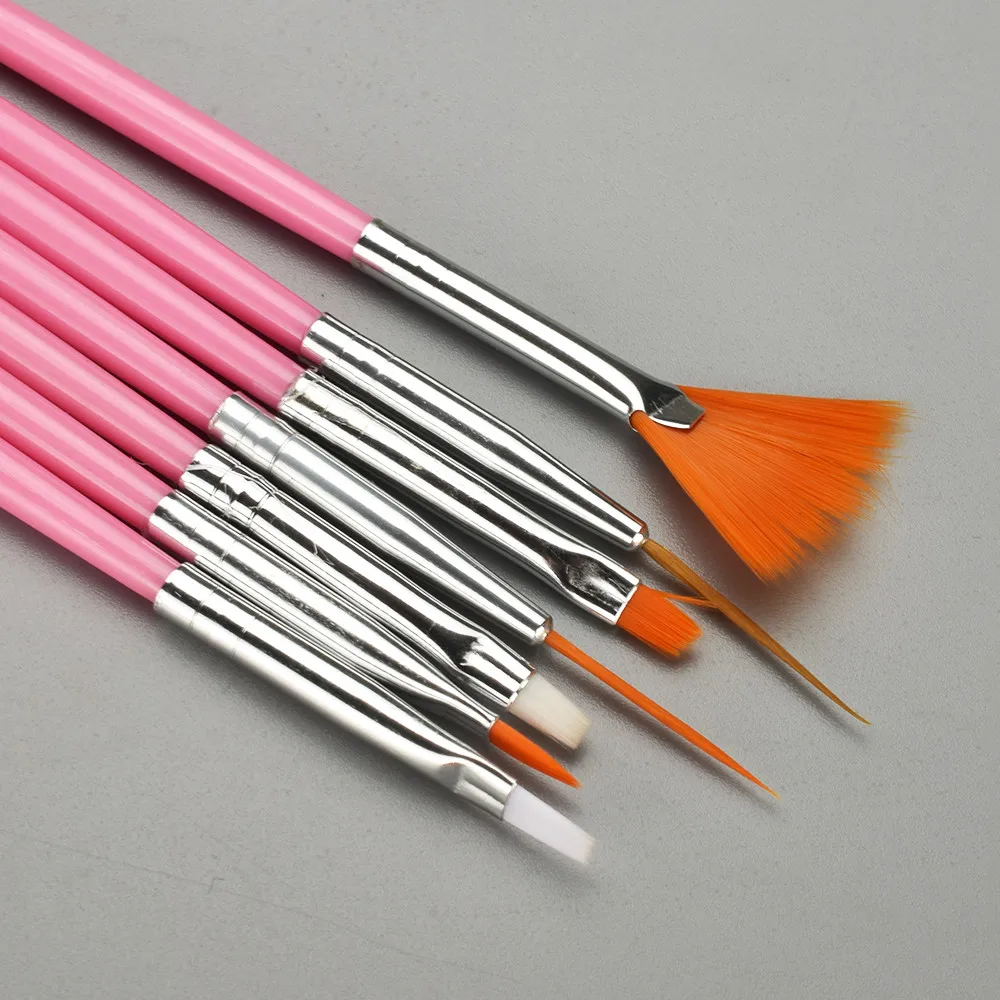 Маникюрные Кисти для маникюра гелевые кисти дизайна ногтей 15 шт./компл. Омбре