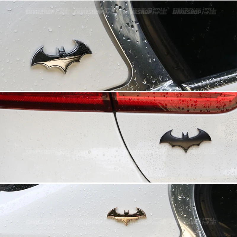 3D Car Stickers Cool Metal Bat Auto Logo Styling for Peugeot 206 207 208 301 307 308 407 2008 3008 4008 | Автомобили и мотоциклы