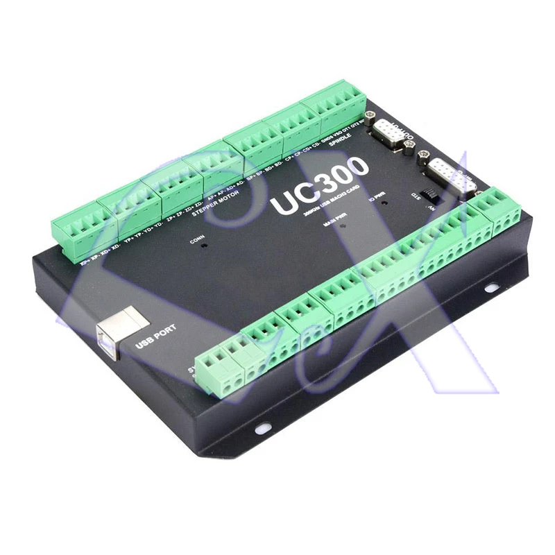 Плата управления движением UC300 CNC 3/4/5/6 Axis USB Mach3 карта отключения 24 В постоянного