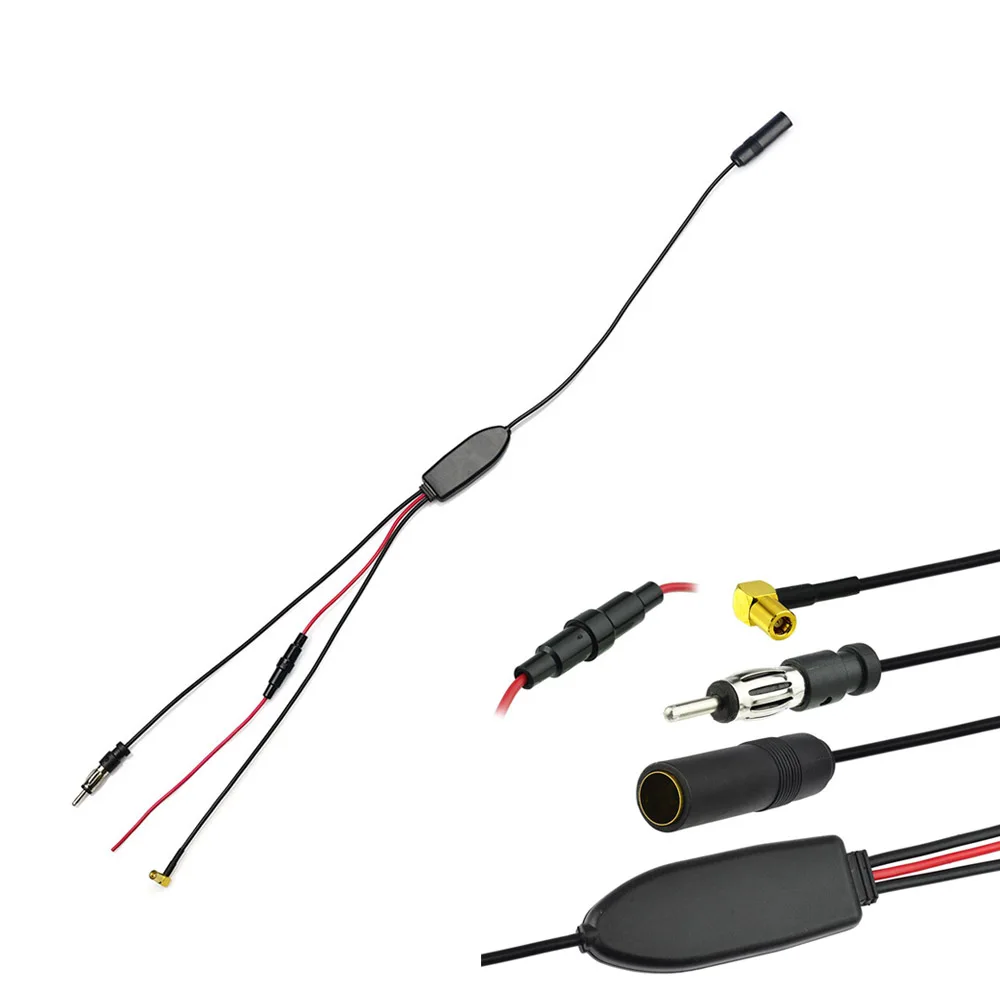 Конвертер для автомагнитолы DAB с антенной DAB/FM/AM разветвитель RAST II|radio antenna splitter|car