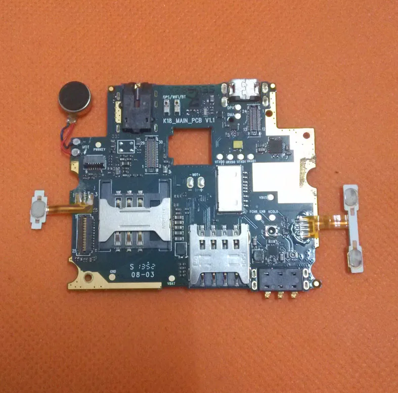 Оригинальная материнская плата 1 ГБ ОЗУ + 4 Гб ПЗУ для Elephone P7 mini 5 0 дюйма QHD 960x540 MTK6582