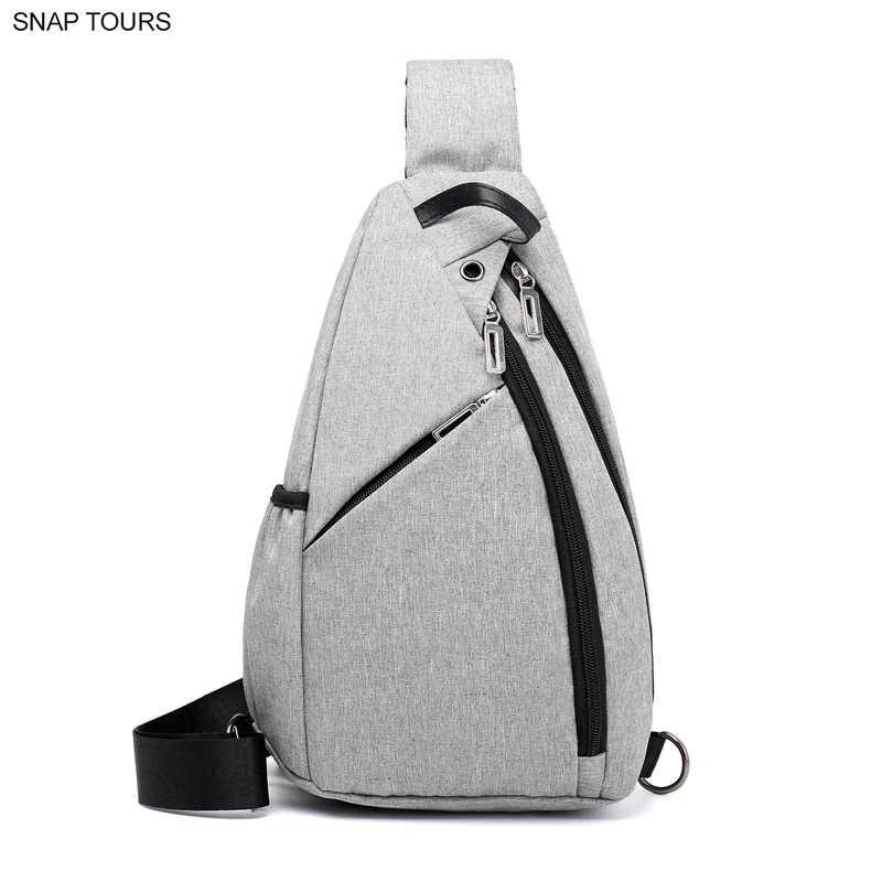 SNAP Tour 2019 Мужская короткая дорожная нагрудная Сумка слинг из ткани Оксфорд через