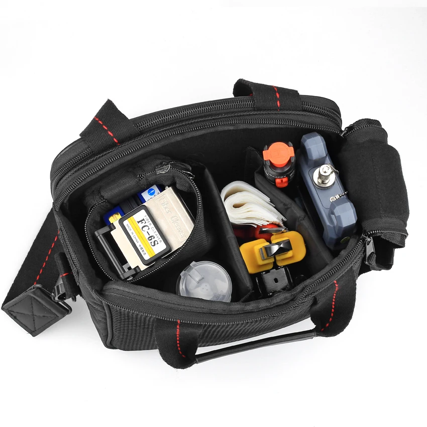 KELUSHI 20 в 1 волоконно-оптические FTTH Tool Kit с волоконно Кливер-70~+ 10dbm оптический Мощность метр 10 км визуальная Lcator
