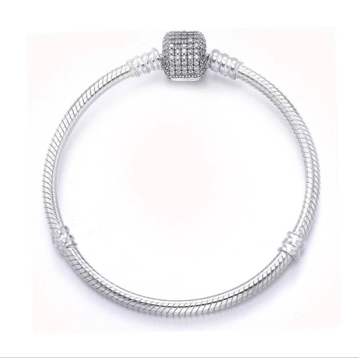 

wholesale 100% 925 Sterling Silver Charm Beads Fit Original Bracelet for Women Authentic 925 Jewelry Jewelry girl Gift