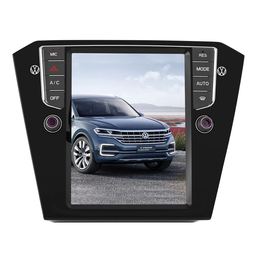 10 4 &quotTesla Тип Android подходит для VW PASSAT B8 2015 2019 зарубежных автомобилей dvd плеер