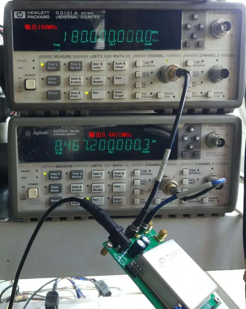 

10M Adjustable Frequency OCXO Board, 10K-180M Adjustable.