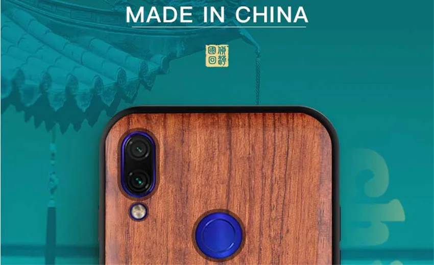 Резной деревянный ящик для Xiaomi redmi note 7 Xiaomi redmi note 7 pro противоударный чехол TPU бампер чехол redmi note 7 Чехол деревянный корпус