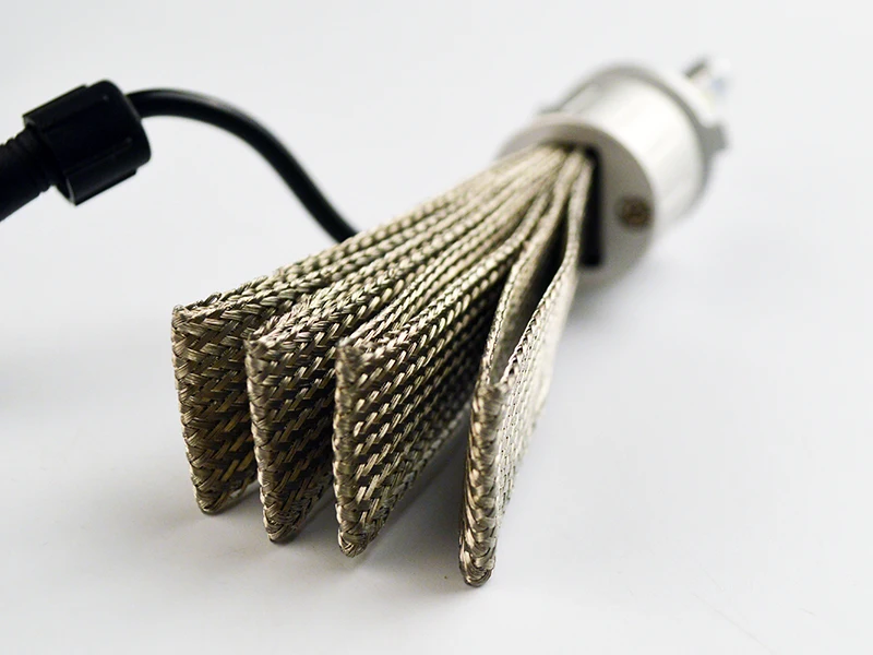 Hipppcron 2*40 Вт 80 Вт H1 H4 H7 H8 H9 H11 9005 9006 светодиодный фонарь XHP50 9600LM 12 V-24 V комплект все в одном 6000K белые Автомобильные фары(1 комплект