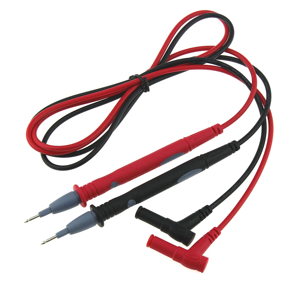 1pair Digital Multimeter Test Leads 1000V 20A Needle Point Multi Meter test probe for FLUKE Vichy multimeter wire tips | Инструменты