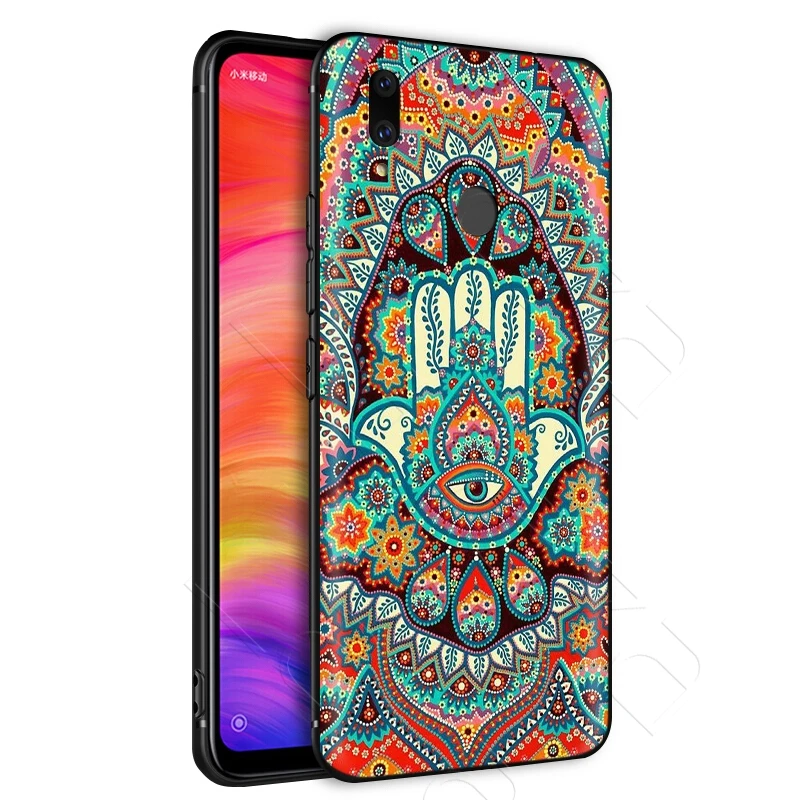 Lavaza Hamsa Hand of Fatima Case for Xiaomi Redmi Note 4A 4X 5 5A 6 6A 7 S2 Pro Go Prime Plus |