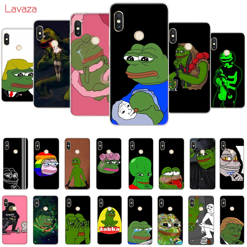 Жесткий чехол lawaza Pepe the Frog collage для Huawei Mate 10 20 P10 P20 Lite Pro P smart 2019 Honor 8X 9