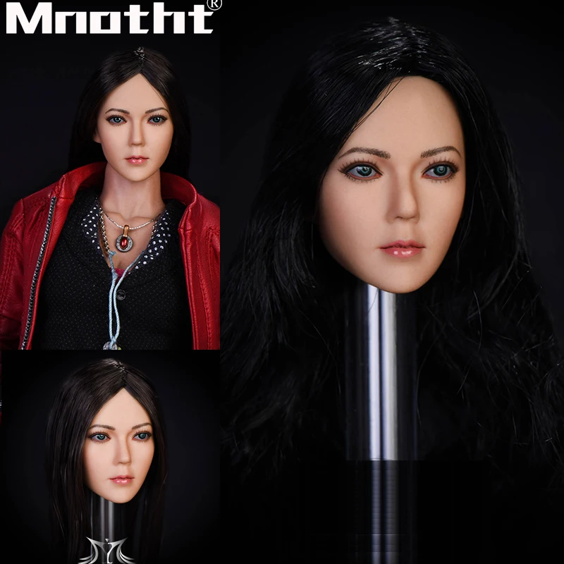 Масштаб 1/6 голова Ode To Joy статуэтка азиатской красоты звезды резная модель YMTOYS для