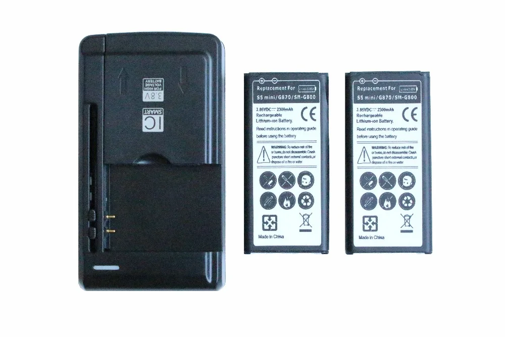 Ciszean 2x2300 мА/ч EB-BG800BBE запасная батарея + универсальное зарядное устройство для Samsung