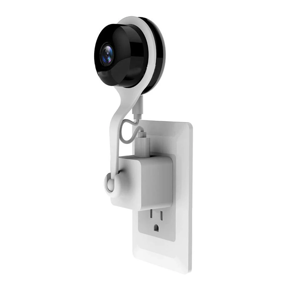 360 градусов Регулируемый шаровой шарнир настенный AC выход держатель для гнездо