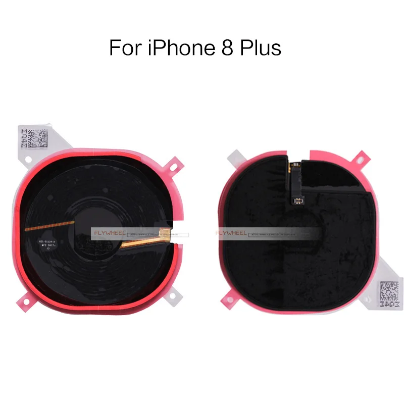 10 шт. NFC чип для iphone 8, 8 Plus X Беспроводная зарядная зарядка Панель скотч-фольга гибкий кабель ленты запасные части