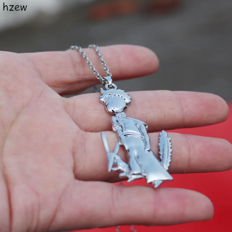 Ожерелье с кулоном в виде маленького принца hzew Fox and prince|little necklace|necklace littlependant necklace