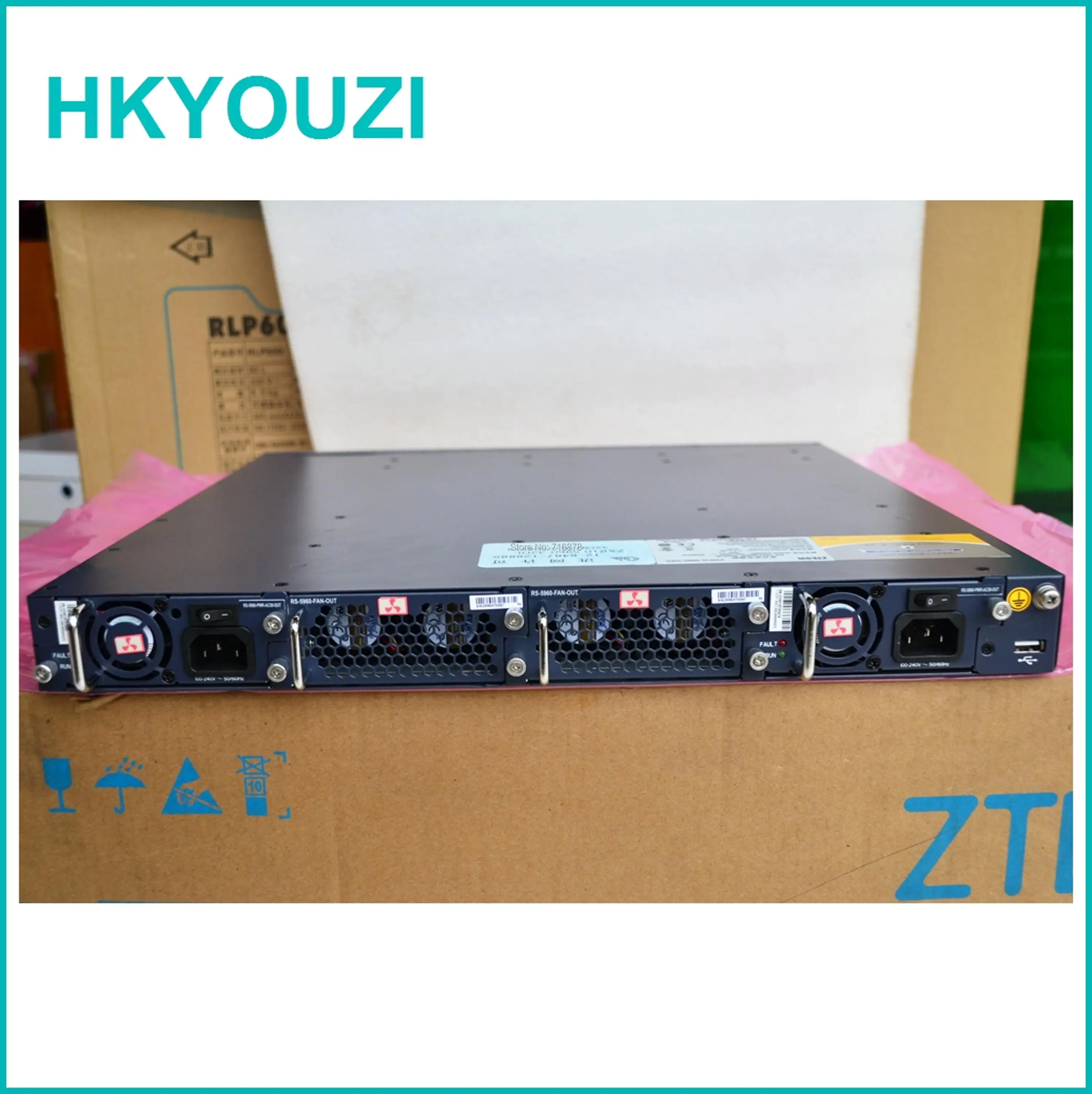 ZXR10 5960 32DL OUT AC 24 * 10GE SFP + порты 2 40GE QSFP выход вентилятора RS FAN мощность переменного
