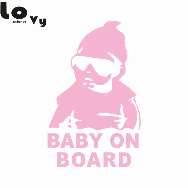 Baby On Board Handsome Boy Car Sticker Styling Warning Sign Decal | Автомобили и мотоциклы