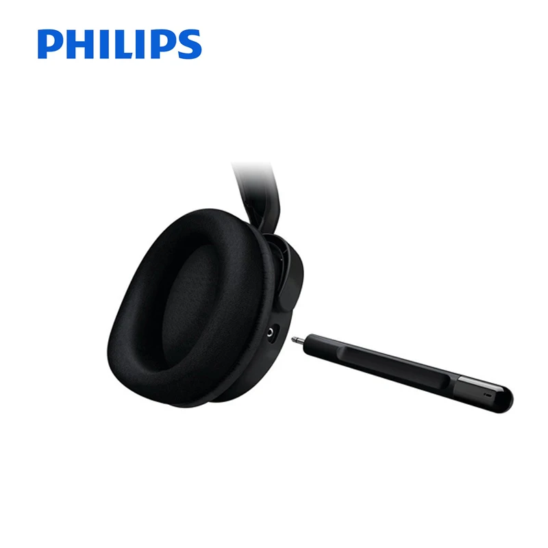 Philips Профессиональный shm6500 наушники с Провода Управление микрофон 3.5 мм разъем
