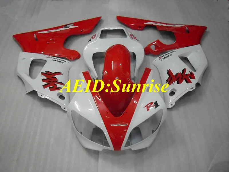 Комплект обтекателей для мотоцикла YAMAHA YZFR1 98 99 YZF R1 1998 1999 YZF1000 yzfr1 ABS белый горячий