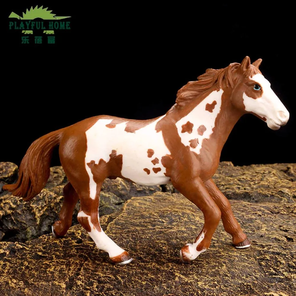 Игривый дома лошадок модель Животные набор моделирования 3D 10 шт. китайский бренд
