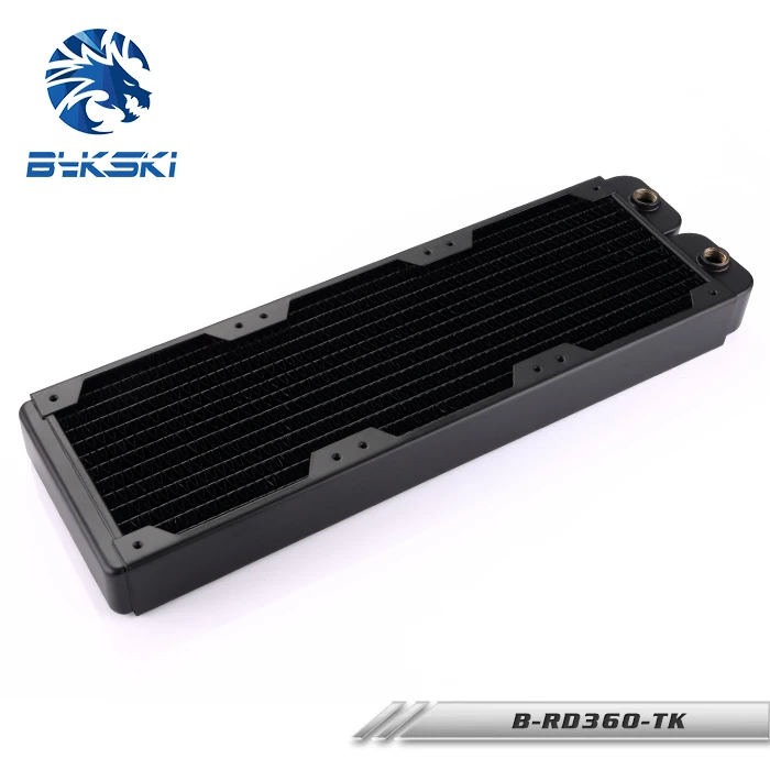 

Bykski B-RD360-Tk 360mm Double Row Thick Liquid Cooling Copper Radiator 38mm