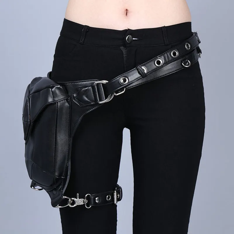 Рюкзак через плечо кожаная сумка в стиле стимпанк сумка-кобура кошелек carteras mujer