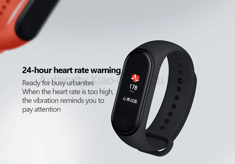 Xiaomi mi Band 4 Smart AMOLED цветной экран браслет пульсометр фитнес Bluetooth 5,0 50MSwim mi ng водонепроницаемый mi Band 4