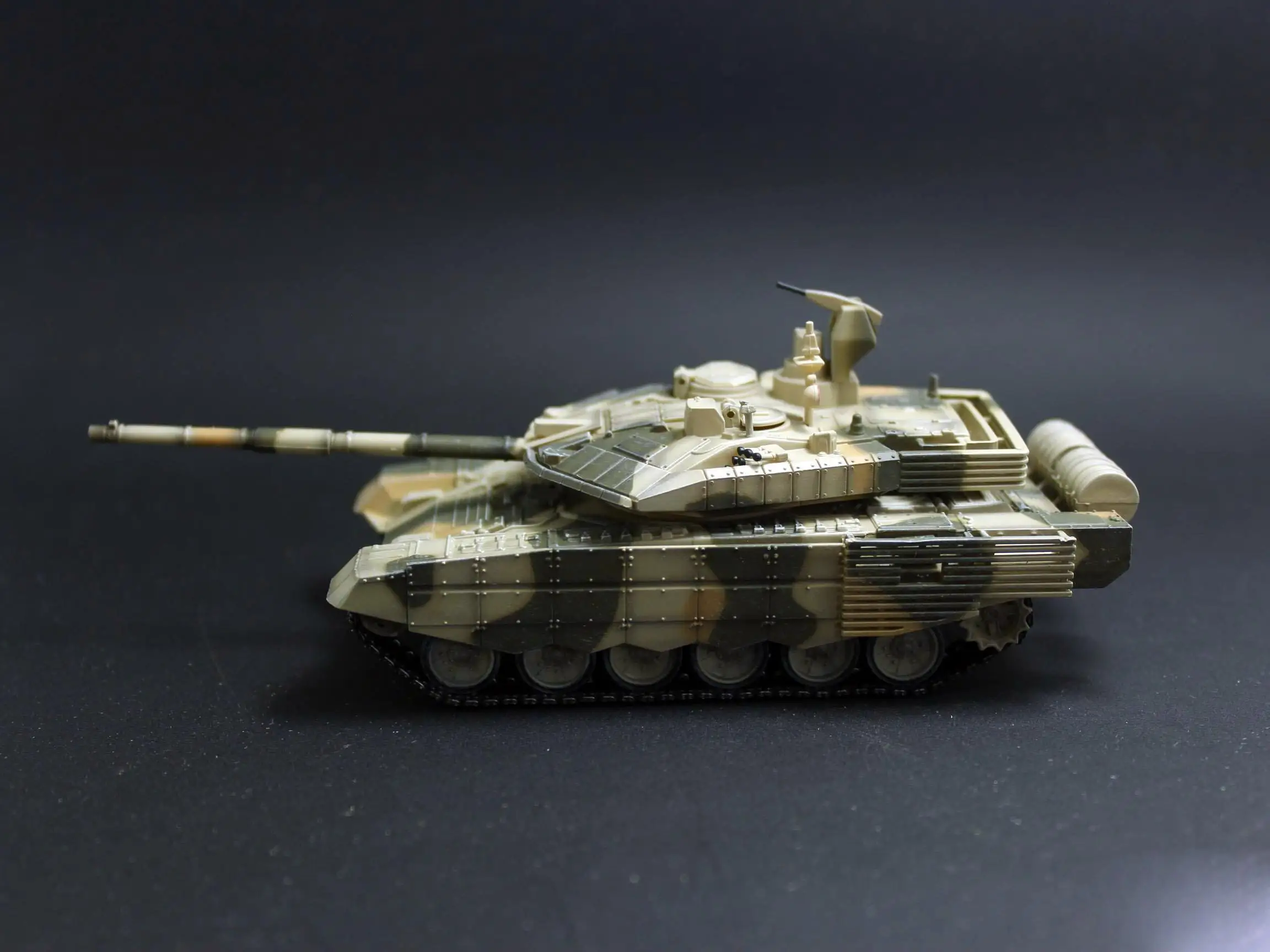Россия T-90 MS MBT зеленый камуфляж 1/72 литая модель танка Panzerkampf