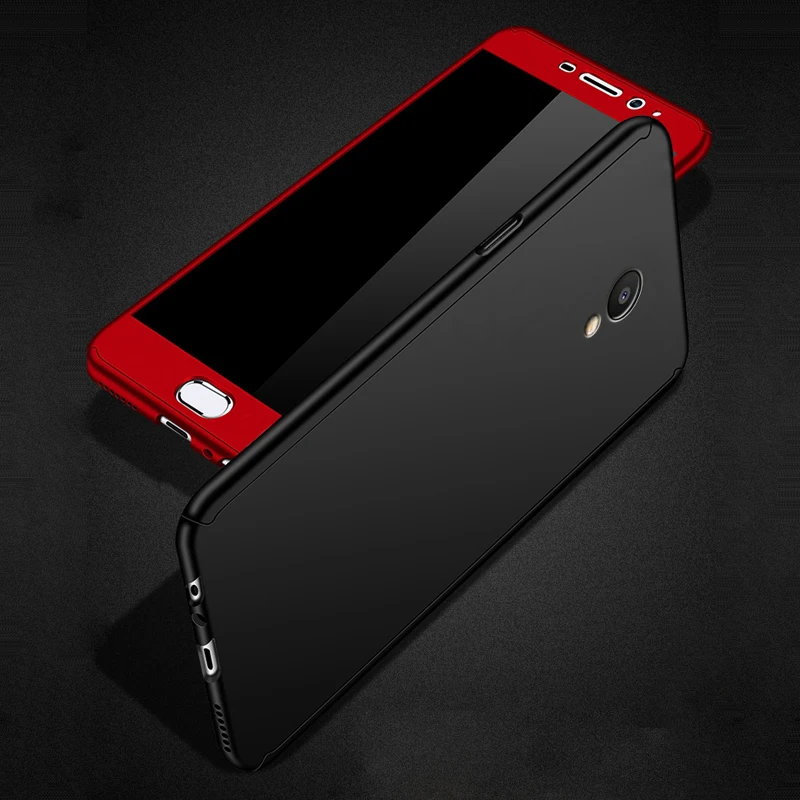 Чехол на 360 градусов для Meizu M5 Note роскошный защитный чехол из поликарбоната 5