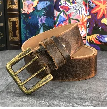 Кожаные ремни без пряжки мужской ремень Ceinture Homme мужские кожаные ремни без пряжки мужской ремень из натуральной Leather105-125CM SP05