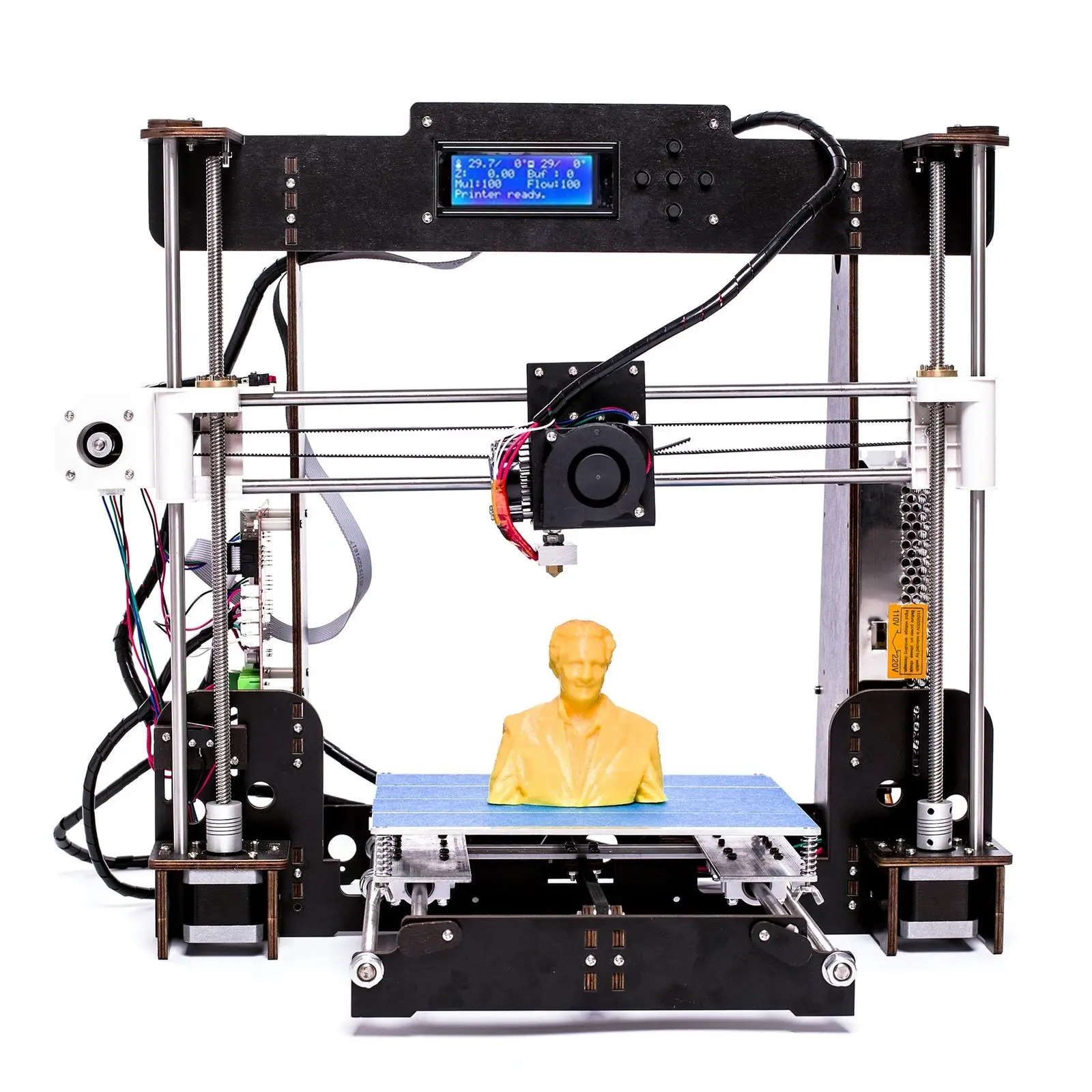 3D-принтер A8 авиационная доска/акриловый Prusa i3 Reprap MK8 экструдер Heatbed 220*220*240 мм 3d Принтер Комплект Великобритания США