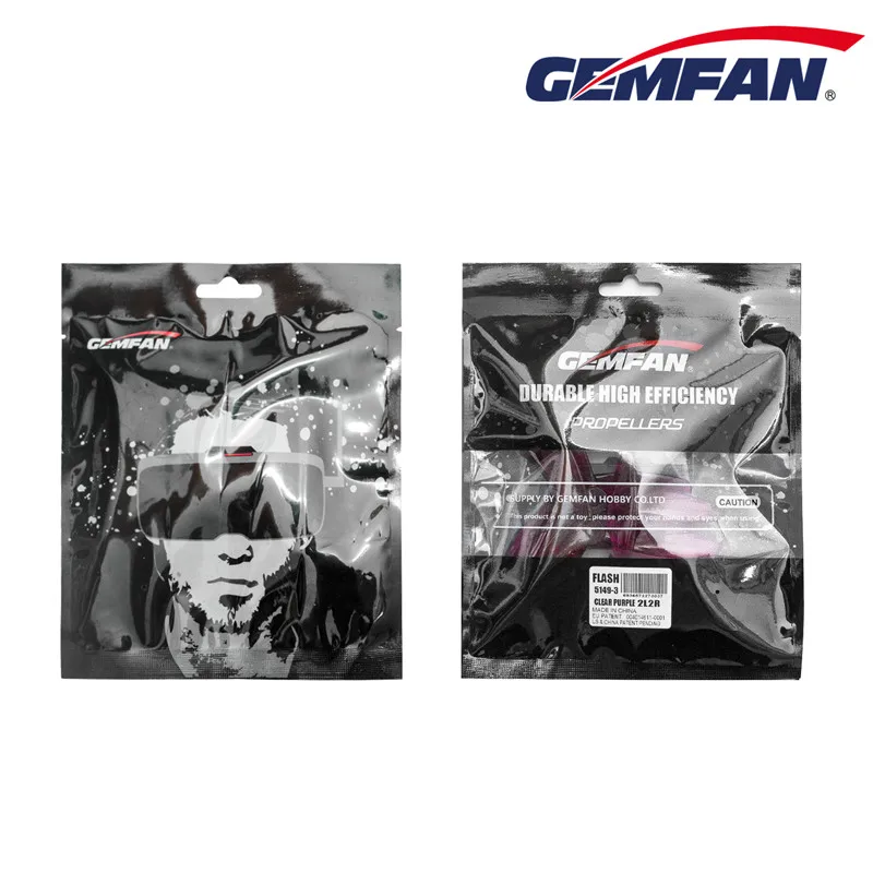 20 шт./10 paris Gemfan 5149 propeller Flash 5 дюймов tri blade 3 cw ccw совместимый F40PRO|Детали и аксессуары| |