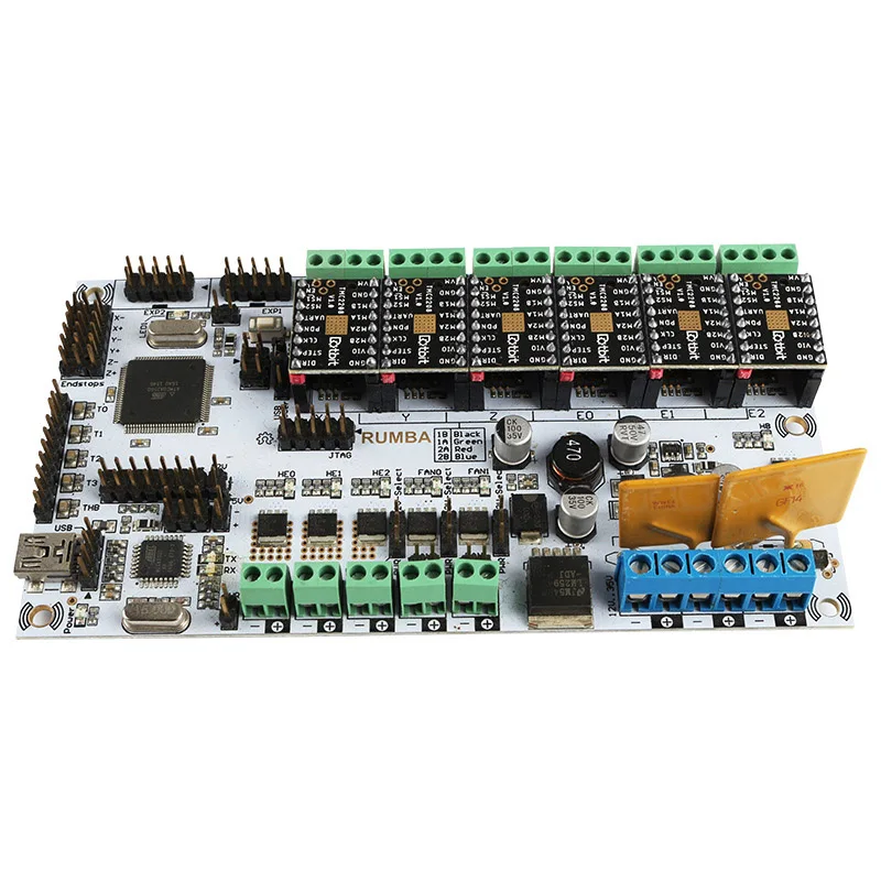 Интегрированная материнская плата Rumba умный контроллер 2560-R3 процессора для MKS TFT