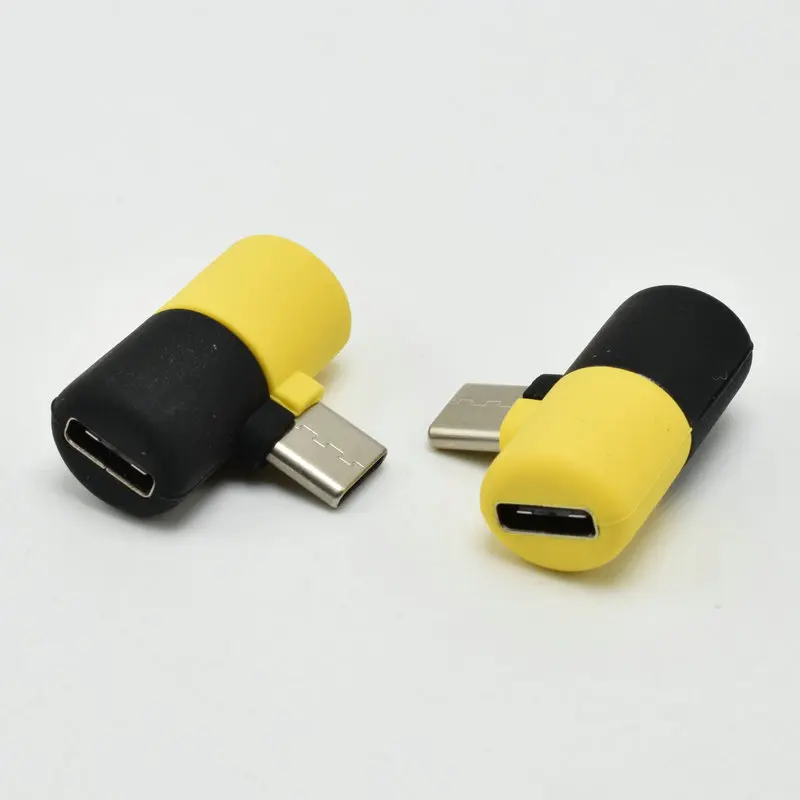Чери двойной тип C аудио разъем для наушников Aux адаптер USB зарядки Xiaomi Huawei Samsung