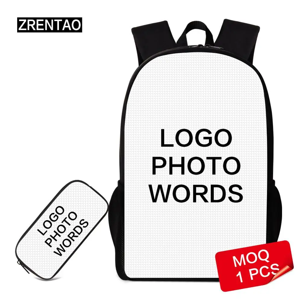 

Child School Bag Set For Grade High School Student Girl Boys Bookbag Penci lbox Womens Big Capacity Schoolbag Backpack 16 Inch