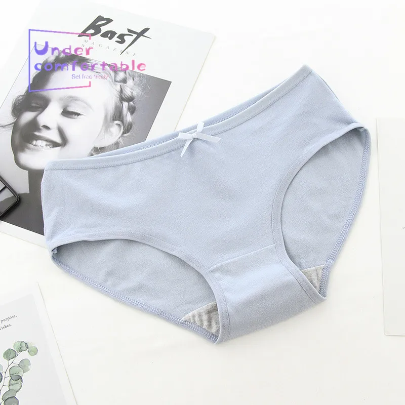 Женское нижнее белье комплект нижнего белья из хлопка однотонное для M-XXL размеры
