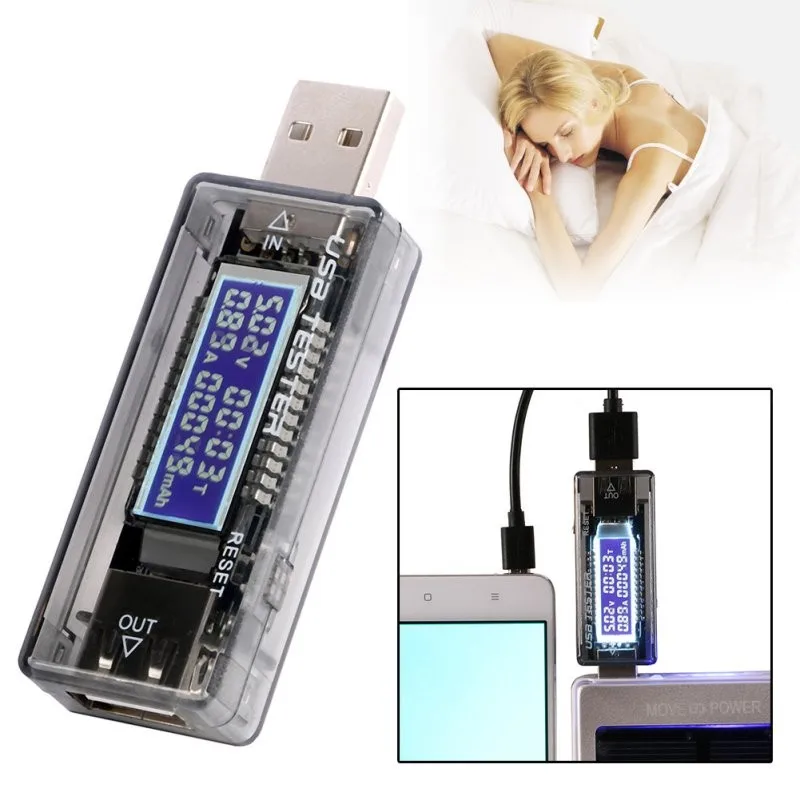 USB-тестер емкости и напряжения измеритель аккумулятора | Инструменты
