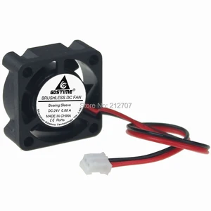 2 шт. Gdstime 25x25x10 мм 2510 Мини 25 мм 24 В бесщеточный вентилятор постоянного тока Охлаждающий радиатор