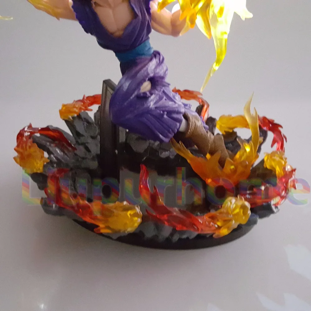 Dragon Ball Z Gohan Супер Saiyan огненный кулак светодиодный светильник Настольная лампа