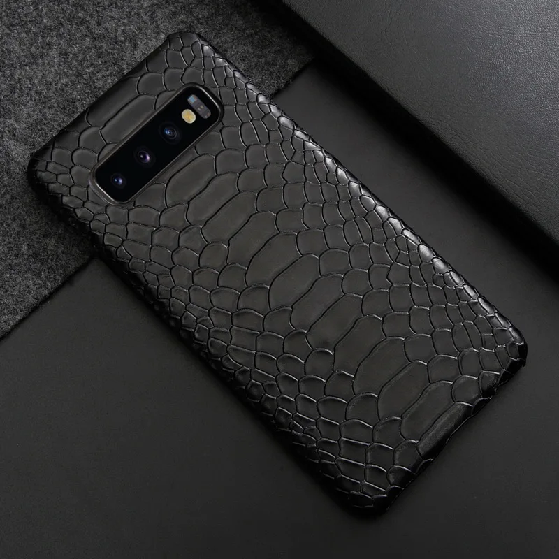 Роскошные деловые брендовые Чехлы для Samsung Galaxy S10 e чехол S9 Plus винтажные чехлы из