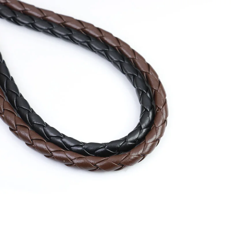 Круглый кожаный шнур 5 мм резьба сделай сам для изготовления ювелирных изделий