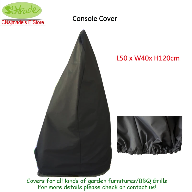 

Cnsjmade cover,Boat Center Console Cover,Black waterproofed protector Cover,Elastic closure Cover, custom furniture covers