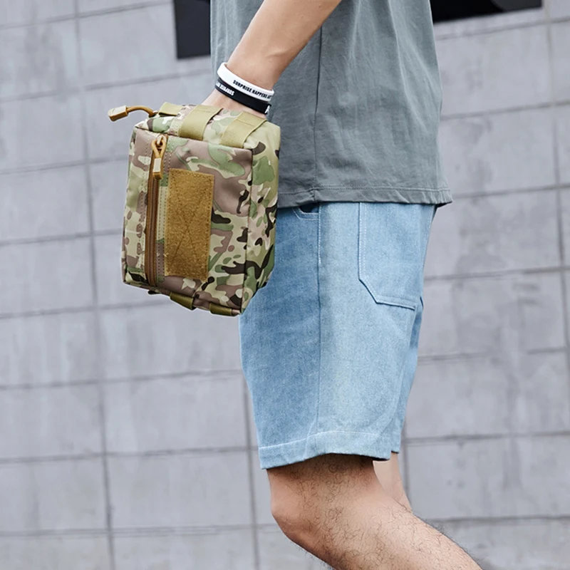 Muti-functional Molle Men's Tactical Pouch Utility Tool Organizer Easy Pocket Belt EDC Hiking Hunting Waist Pack | Спорт и