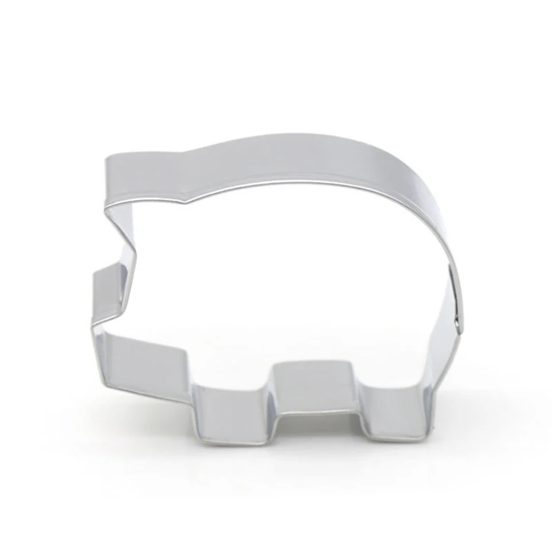 1 Pcs Stainless Steel Pig Shape Biscuit Pastry Cookie Cutter Cake Decor Baking Mold Tools HG99 | Дом и сад