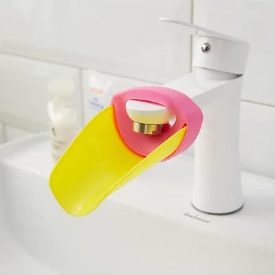 duckbill plastic Удлинитель для смесителя, прочный, милый, мультяшный, для детей, для малышей, для раковины, для ванной, расширитель для смесителя, ручная мойка, для детей, расширитель для смесителя - Цвет: duckbill plastic